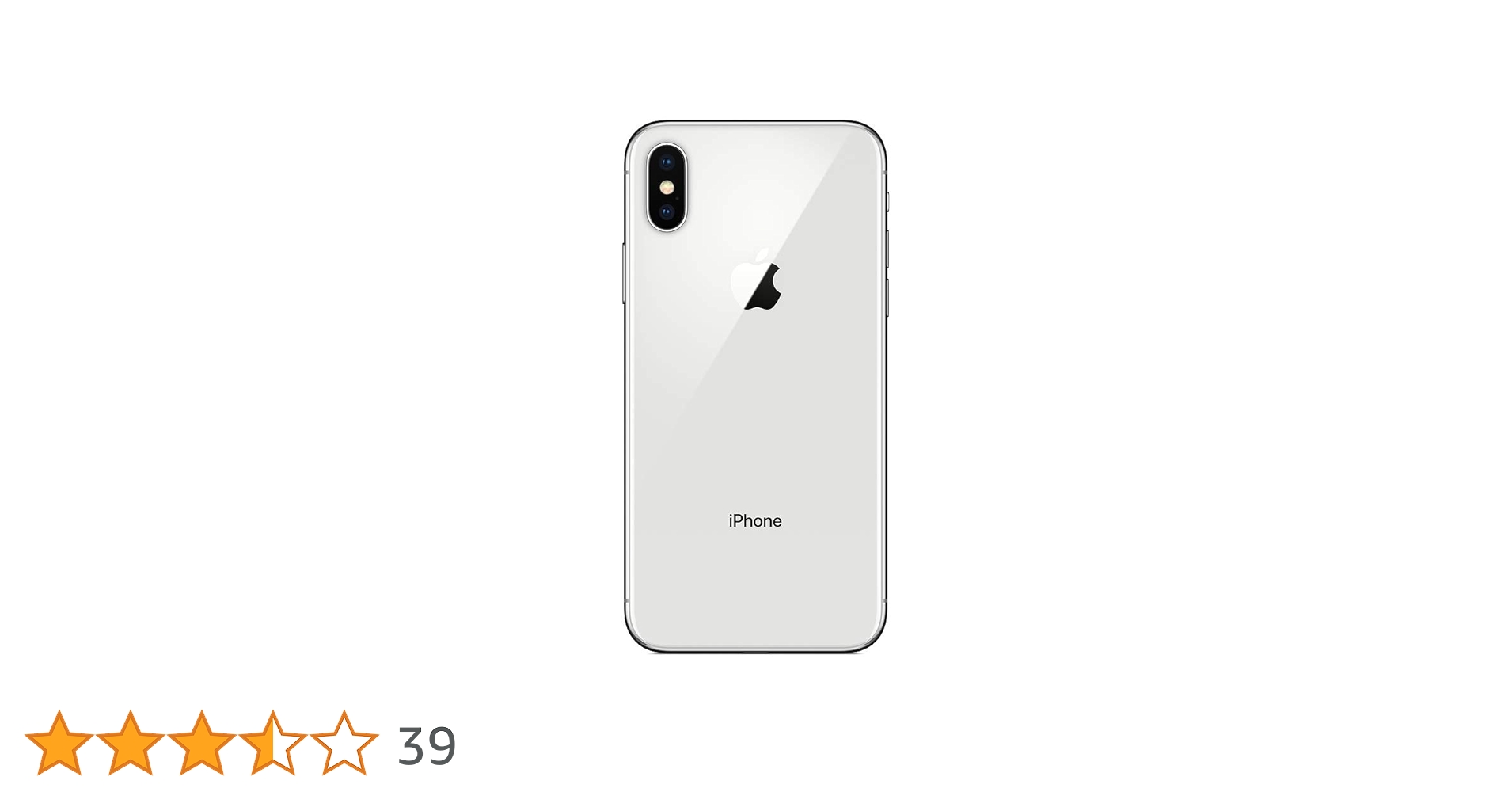 Apple iPhone X 64GB Unlocked GSM Phone - Silver (Renewed) : Amazon